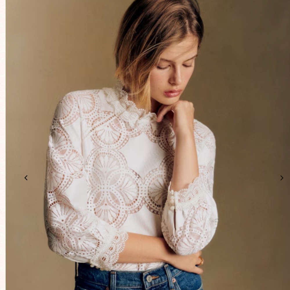 Sezane Bianca Blouse